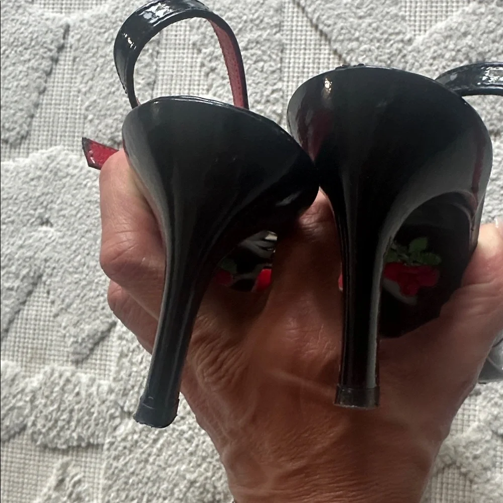 Free Lance Paris black pointy toe heels size 35.5 - Picture 6 of 6